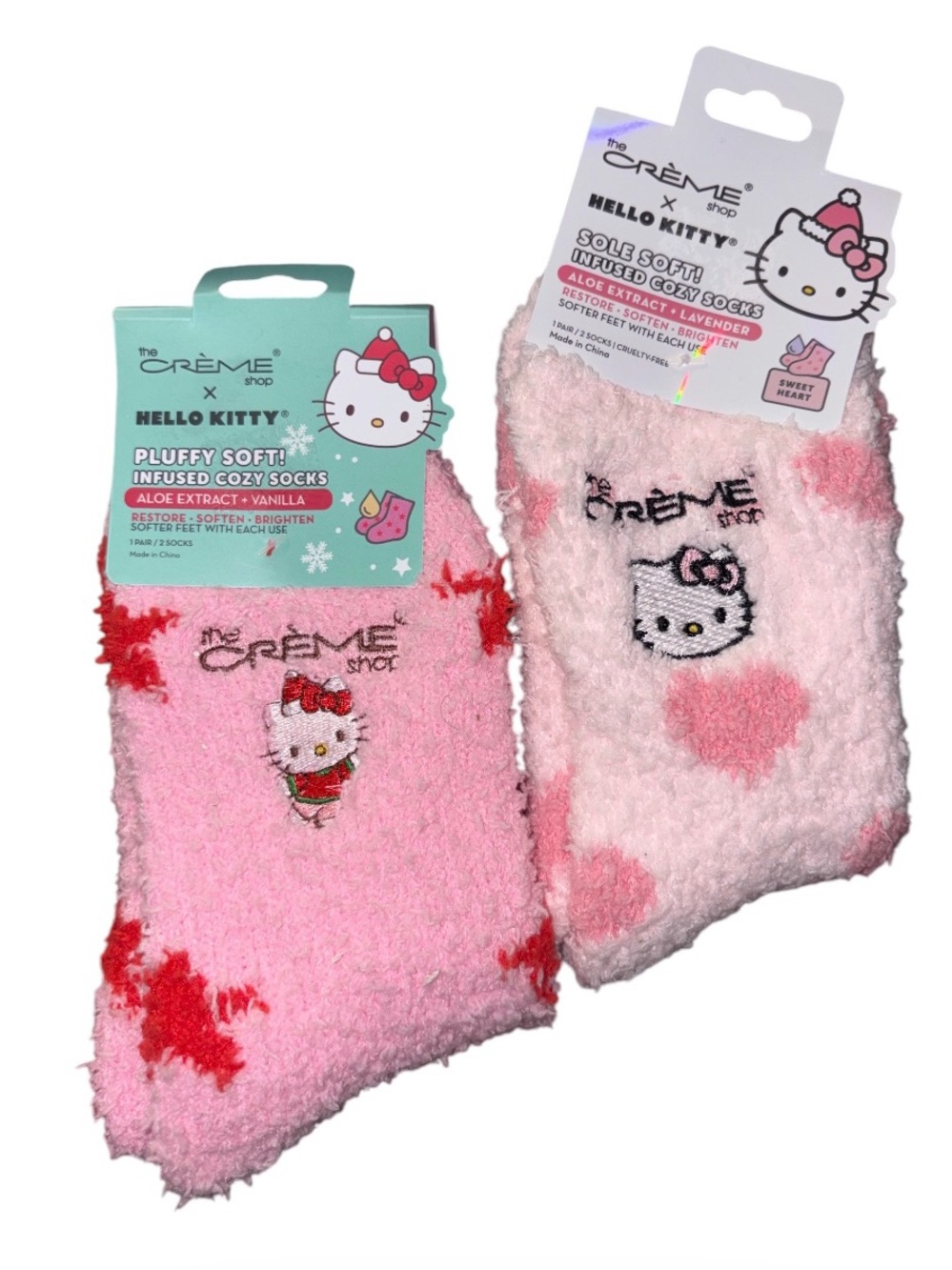 The Crème Shop x Hello Kitty Cozy Socks Bundle
